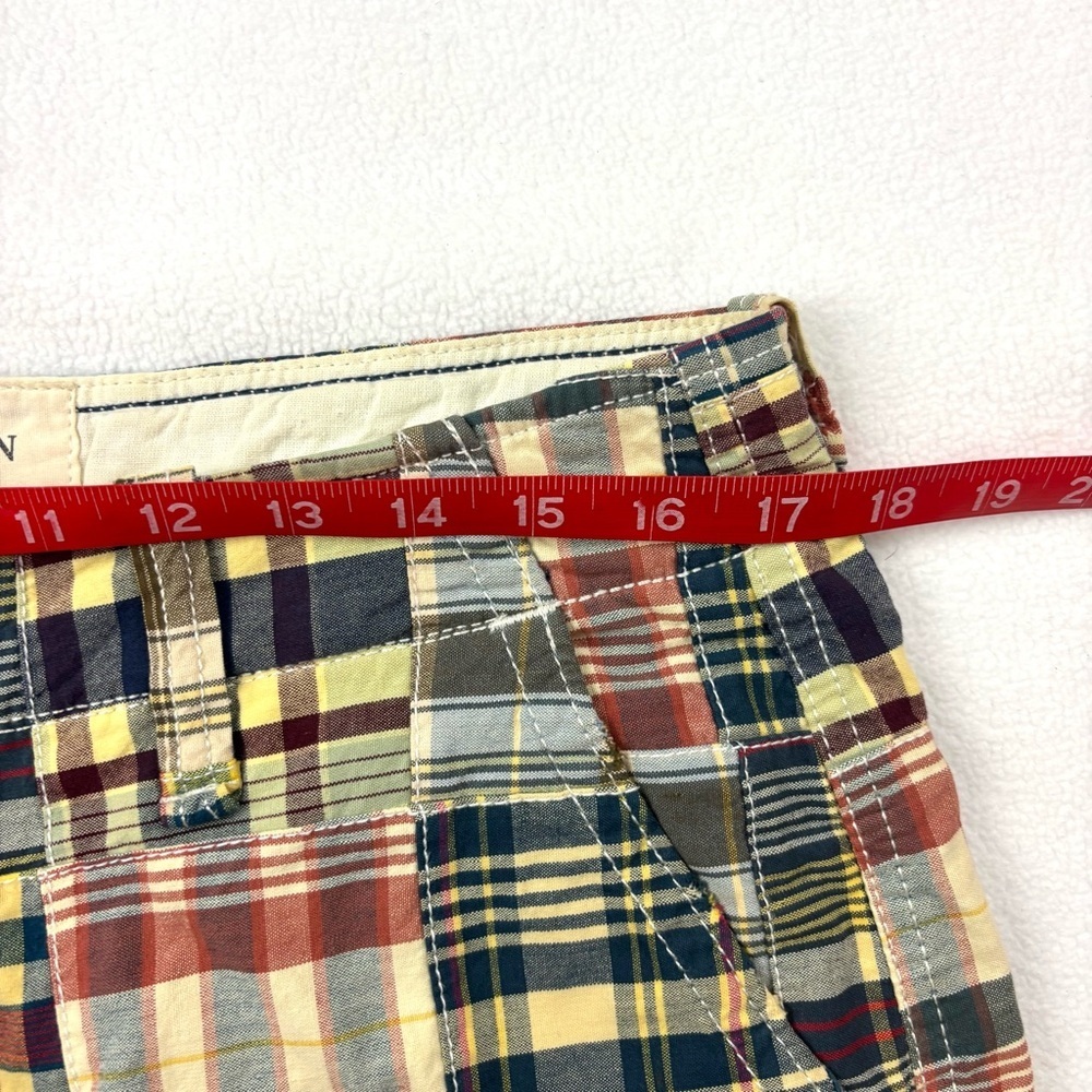 American Eagle Multicolor Patchwork Plaid 100% Co… - image 15